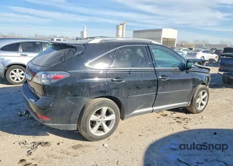 2010 Lexus Rx 350 из США, поврежденный, VIN 2T2BK1BA0AC006057